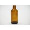 Braunglasflaschen 50 mL GL 18 Gewinde  ohne Verschluss