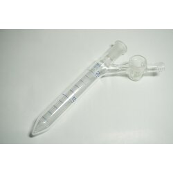 Schlenkkolbenrohr Auffangkolben nach Schlenk...