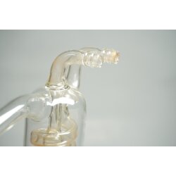 Kolonnenkopf Rückflusskühler, Dimrothkühler 2x NS29/32 Kern 1xNS19 Hülse Olivena