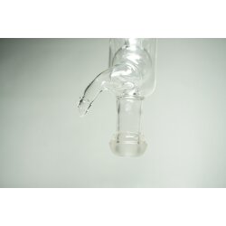 Allihnkühler Kugelkühler mit Kugelschliff KS29 Duran Olivenanschluss einer defekt Mantellänge 15 cm