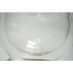 Doppelmantelrundkolben Schlenkkolben 1000 mL NS29/32 NS14/23  Olivenanschluss