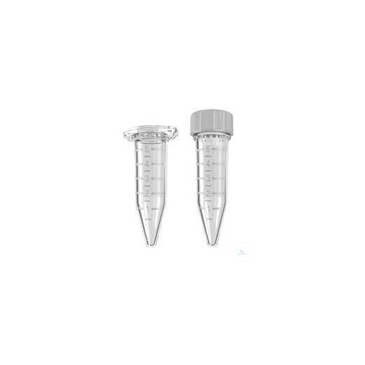 Tubes 5.0 mL, screw cap, sterile, 200 pcs.