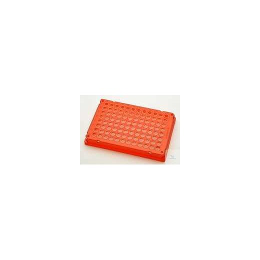 300 PCRPlate 96,skirted red