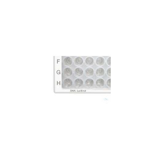 Microplate 96/V-PP klar/weiß DNA 80 St.