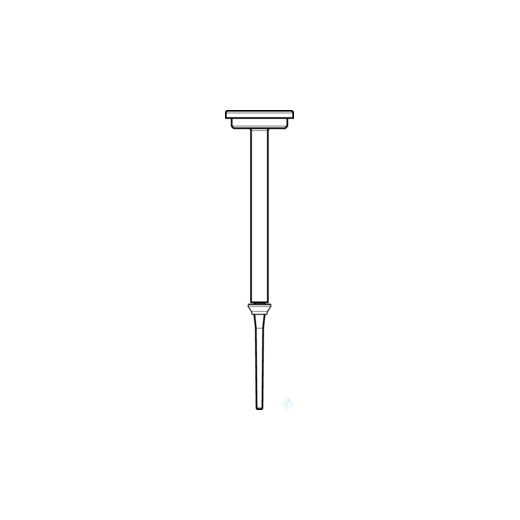 Kolben 300µL mit Dichtung (c)