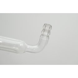 R&uuml;ckschlagventil aus Glas Olivenanschluss passend f&uuml;r 6-8 mm Schlauch