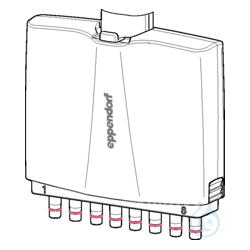 Unterteil 10µL, 8 Kanaele (c)
