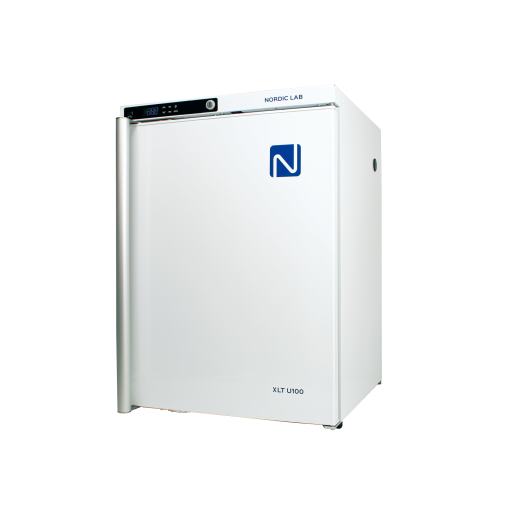 Low temperature upright freezer -65 °C, 91 L net volume, compact lab freezer