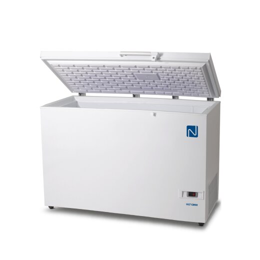 Ultra-low temperature chest freezer -86 °C, 189 L net volume, compact lab freezer