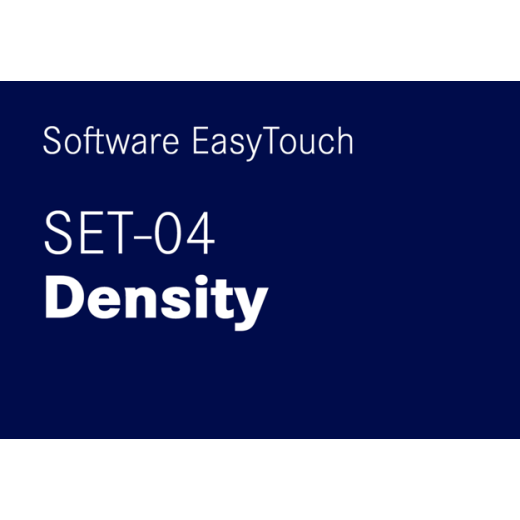 EasyTouch Density – Density determination function