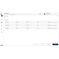 EasyTouch Classification – Klassifizierungsfunktion