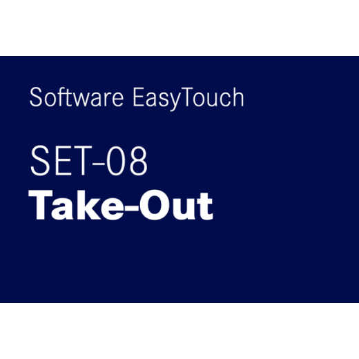 EasyTouch Take-out – The take-out function enables negative weighing from a source container