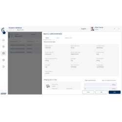 EasyTouch Take-out – The take-out function enables negative weighing from a source container