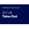 EasyTouch Take-out – The take-out function enables negative weighing from a source container