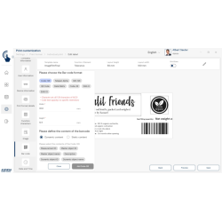 EasyTouch Individual Print - Customisable printouts