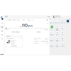 EasyTouch Count – Piece counting function