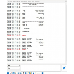 Flexible Aufzeichnung oder Übertragung von Messwerten, insbesondere auch nach Microsoft® Excel