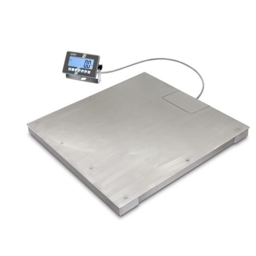 IoT-Line Bodenwaage - Wägebereich: 600 kg, Ablesbarkeit: 0,2 kg