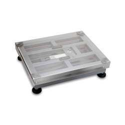 Platform: stainless steel weighing plate, painted steel...