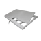 Platform: made entirely of stainless steel