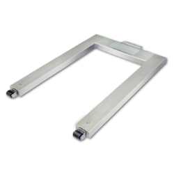 U-shaped weighing bridge, load area stainless steel