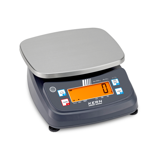 IP-protected Tischwaage - Weighing range: 3.000 g, Readability: 1 g
