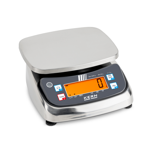 IP-protected Tischwaage - Weighing range: 3 kg, Readability: 0,001 kg