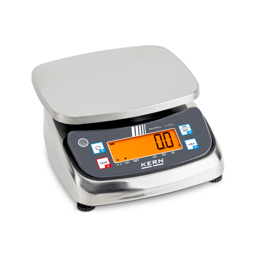 IP-protected Tischwaage - Weighing range: 6 kg, Readability: 0,0005 kg