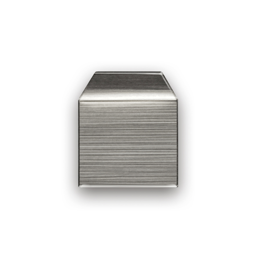 Milligram weight, E1, 2 mg, foil, polished stainless steel