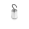 Single weight (Newton), 10 cN, hook weight, finely turned stainless steel
