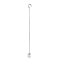 Carrier bar (Newton), 5 N, finely turned stainless steel