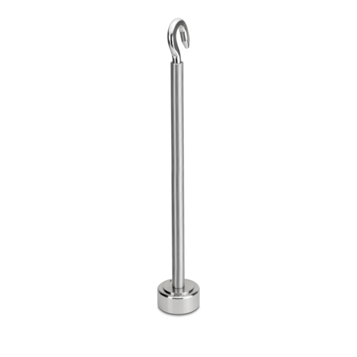 Carrier bar (Newton), 10 N, finely turned stainless steel