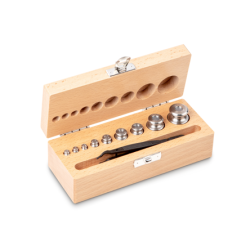 Gewichtssatz, M2, 1 g - 50 g, Knopf, Edelstahl...