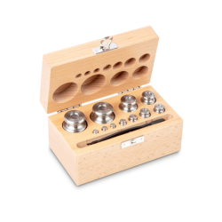 Gewichtssatz, M2, 1 g - 200 g, Knopf, Edelstahl...