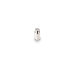 Single weight, OIML class M2, 2 g, button, finely turned...