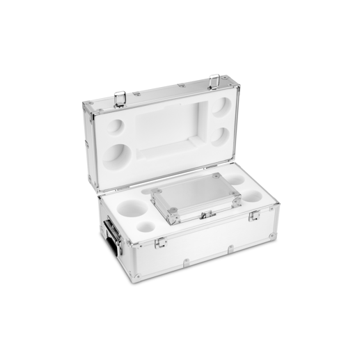 Aluminium-protected case for weight sets (button/compact, 1 mg - 5 kg)
