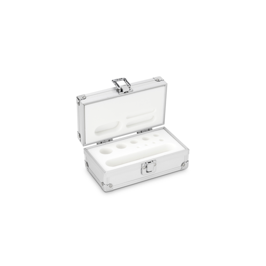 Aluminiumgeschütztes Etui für Gewichtssätze (Knopf/Kompakt, 1 g - 100 g)