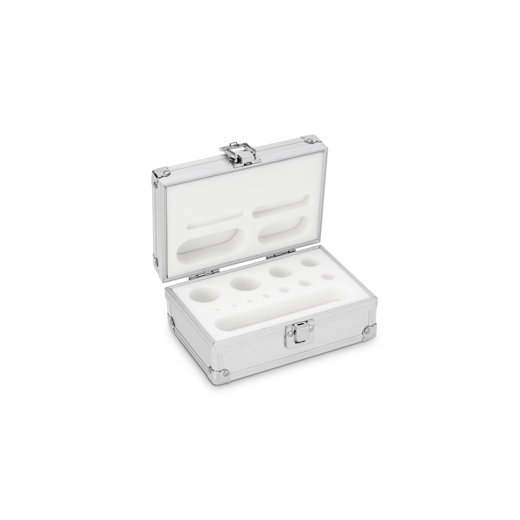Aluminiumgeschütztes Etui für Gewichtssätze (Knopf/Kompakt, 1 g - 200 g)