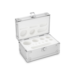 Aluminium-protected case for weight sets (button/compact,...