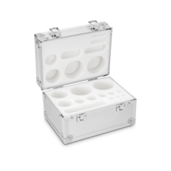 Aluminium-protected case for weight sets (button/compact,...