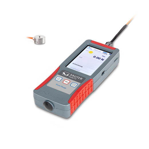 Ready-configured set consisting of the premium force gauge FS 2 and the load cell CO 2000-Y1