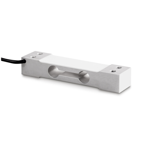 Single-point load cell made of anodised aluminium with extra-long cable