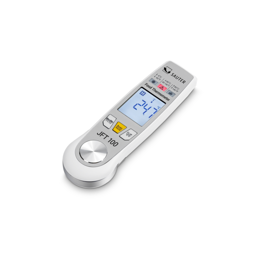 Robust and versatile: dual infrared/probe thermometer for food