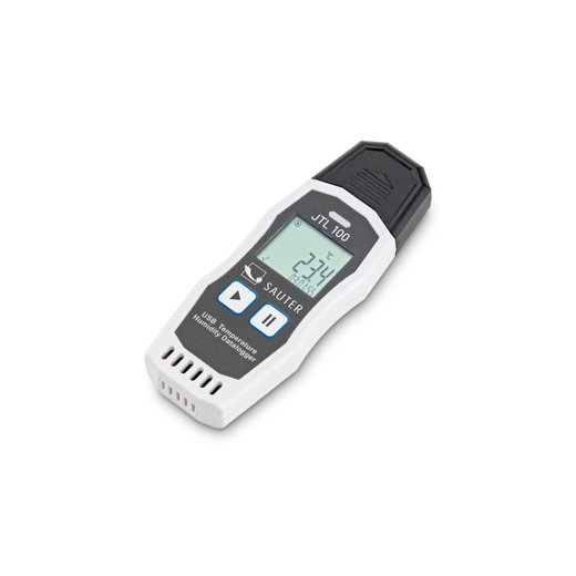 Compact data logger for reliable monitoring of temperature and humidity