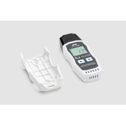 Compact data logger for reliable monitoring of temperature and humidity
