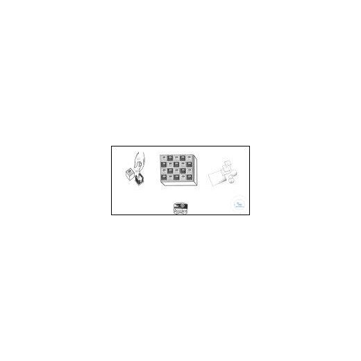 Cover glasses in plastic handle boxes of 100, 10 boxes in carton,