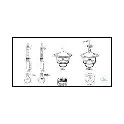 Spare parts Extraction heads for: 200 ml - flask see no....