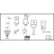 Filter papers pleated filter approx. 185 mm Ø Old article number: 1260/18