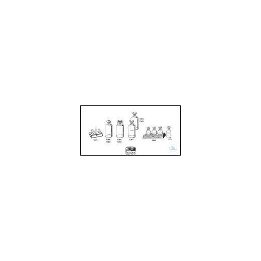 Frozen dropper bottles, flat stopper clear glass 50 ml Old item number: 1318/