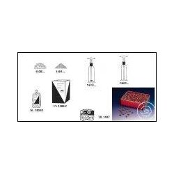 Gas washing bottles acc. to Drechsel, with insert 1000 ml...